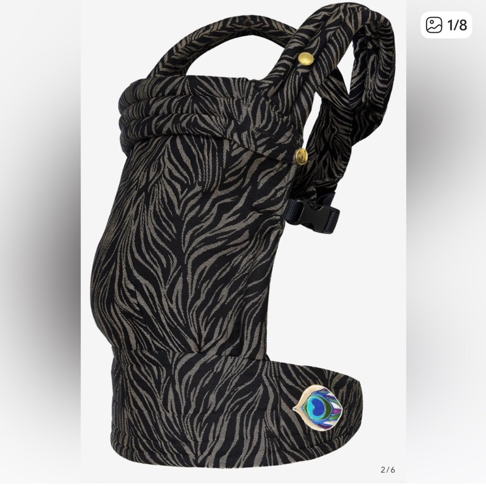 Unnatural Zebra Cotton carrier artipoppe